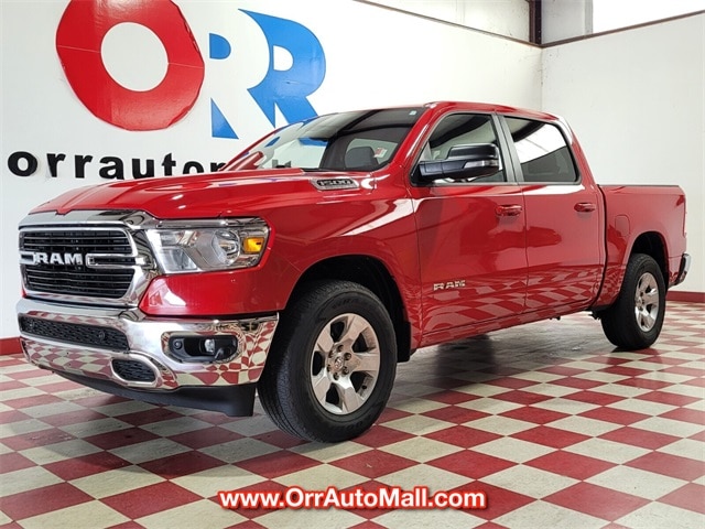 Used 2021 RAM Ram 1500 Pickup Big Horn/Lone Star with VIN 1C6SRFFT1MN786636 for sale in Little Rock