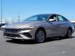 New 2025 Hyundai Elantra Hybrid Blue Sedan