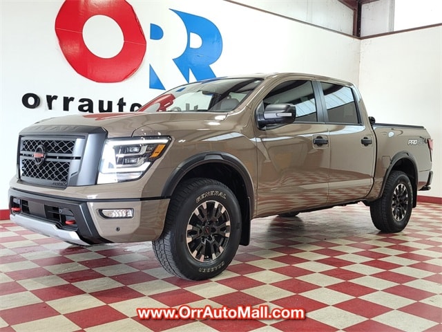 Used 2022 Nissan Titan PRO-4X with VIN 1N6AA1ED6NN101201 for sale in Little Rock