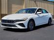 New 2025 Hyundai Elantra Hybrid Blue Sedan