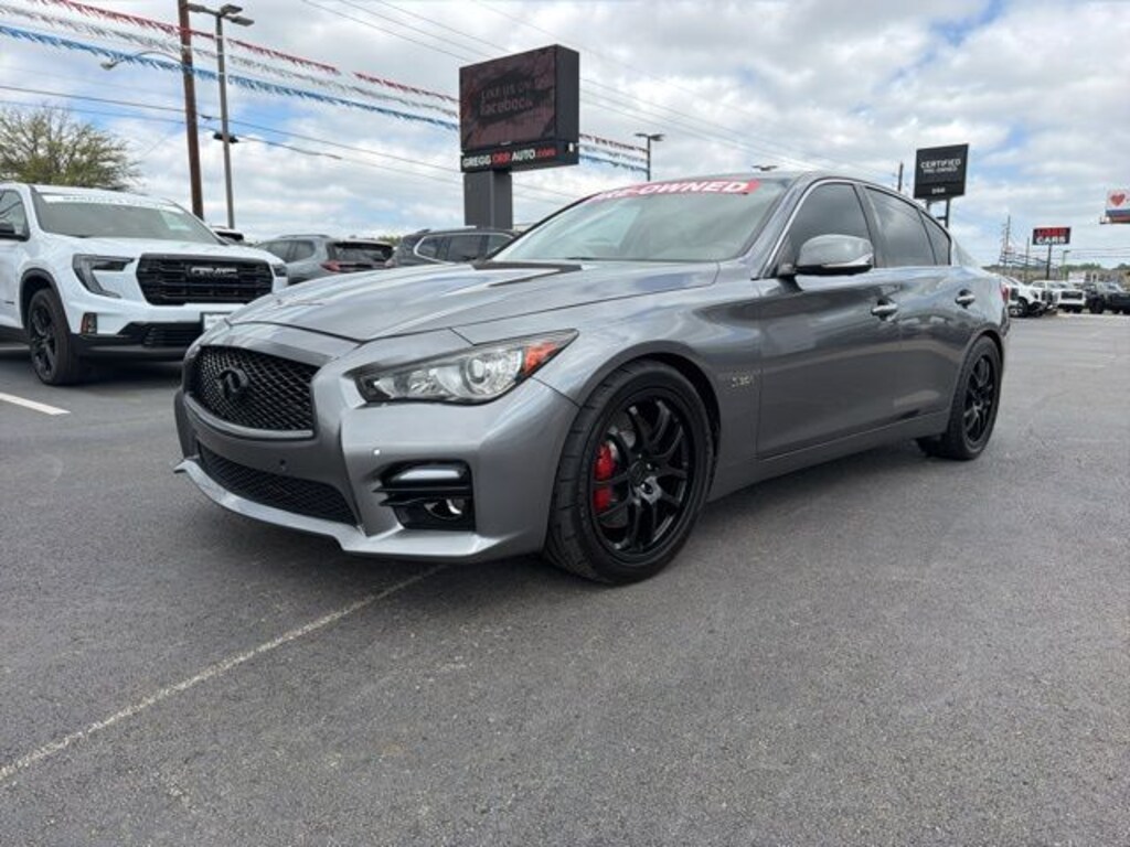 Used 2017 INFINITI Q50 Red Sport 400 Sedan