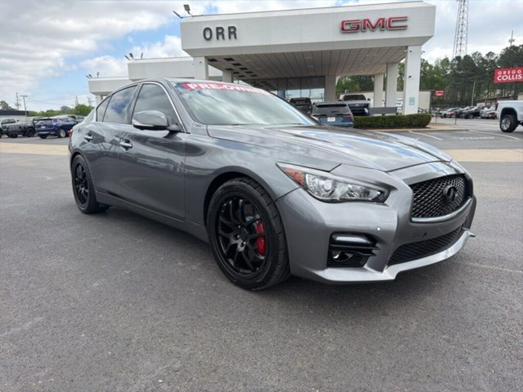 Used 2017 INFINITI Q50 Red Sport 400 Sedan