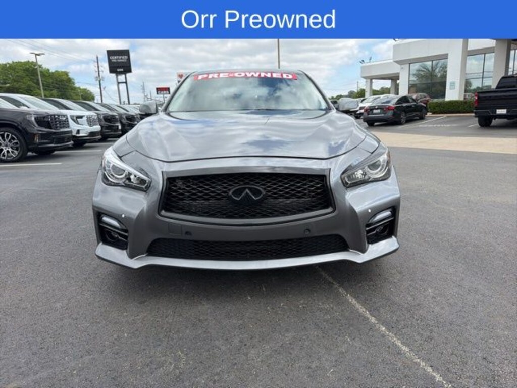 Used 2017 INFINITI Q50 Red Sport 400 Sedan