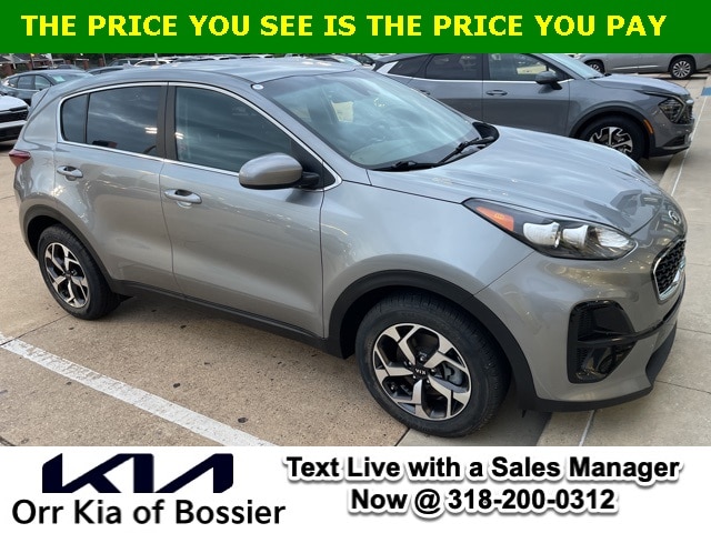 Certified 2021 Kia Sportage LX with VIN KNDPM3AC3M7932672 for sale in Bossier City, LA