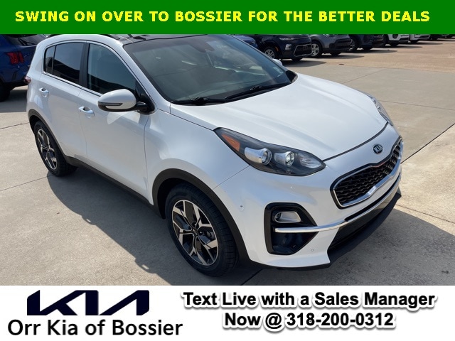 Used 2021 Kia Sportage EX with VIN KNDPN3AC4M7927414 for sale in Bossier City, LA