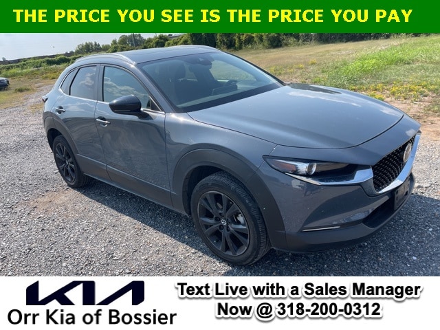 Used 2023 Mazda CX-30 Carbon Edition with VIN 3MVDMBCM4PM522863 for sale in Bossier City, LA