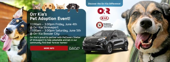 Orr Kia Adopt A Pet Event Orr Kia Of Bossier City