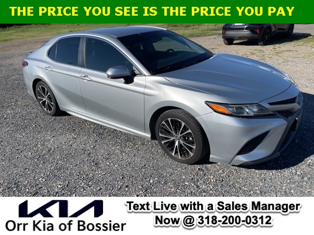 Used 2018 Toyota Camry SE with VIN 4T1B11HK9JU003146 for sale in Bossier City, LA