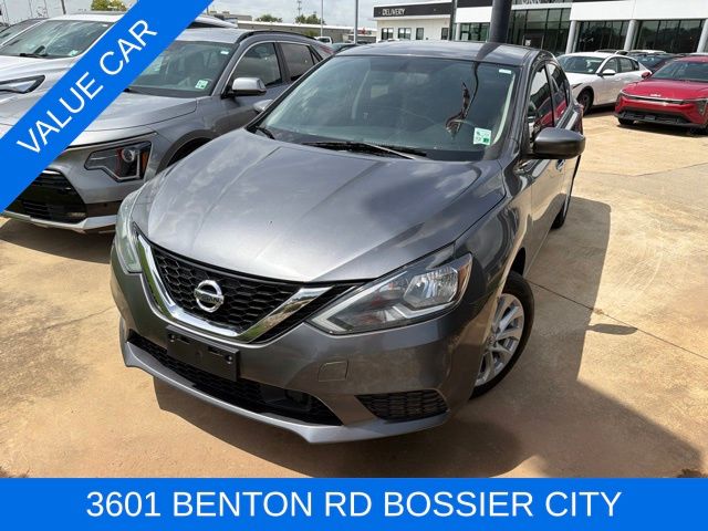 Used 2018 Nissan Sentra SV with VIN 3N1AB7AP1JL658968 for sale in Bossier City, LA