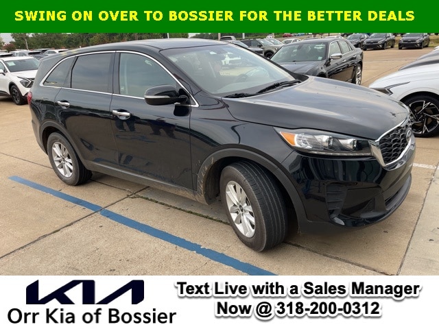 Certified 2019 Kia Sorento L with VIN 5XYPG4A38KG587278 for sale in Bossier City, LA