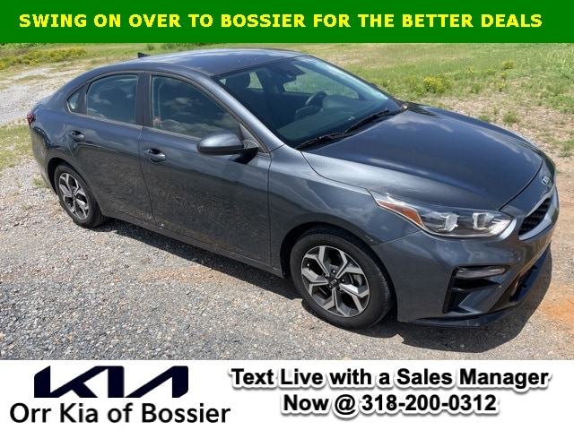 Certified 2021 Kia Forte LXS with VIN 3KPF24AD6ME277147 for sale in Bossier City, LA