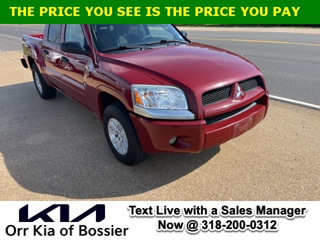 Used 2006 Mitsubishi Raider LS with VIN 1Z7HC28K66S582084 for sale in Bossier City, LA