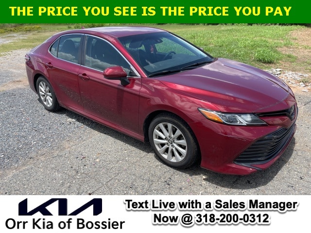 Used 2019 Toyota Camry LE with VIN 4T1B11HK6KU847307 for sale in Bossier City, LA