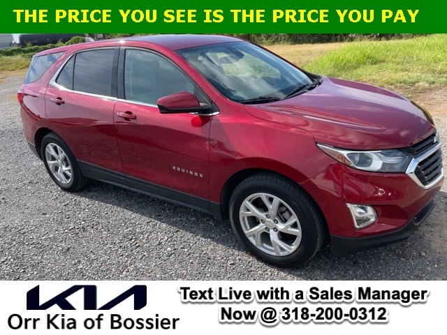 Used 2020 Chevrolet Equinox LT with VIN 3GNAXKEV9LS583995 for sale in Bossier City, LA