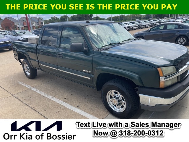 Used 2004 Chevrolet Silverado 2500HD LS with VIN 1GCGC23U34F252196 for sale in Bossier City, LA