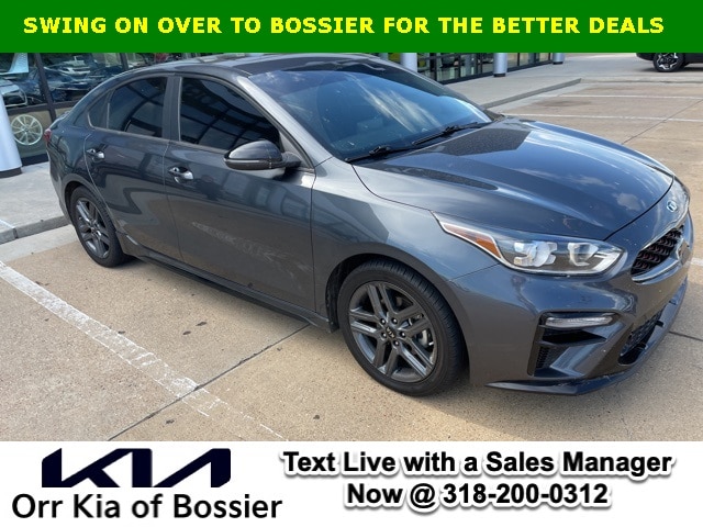 Certified 2021 Kia Forte GT-Line with VIN 3KPF34AD9ME379068 for sale in Bossier City, LA