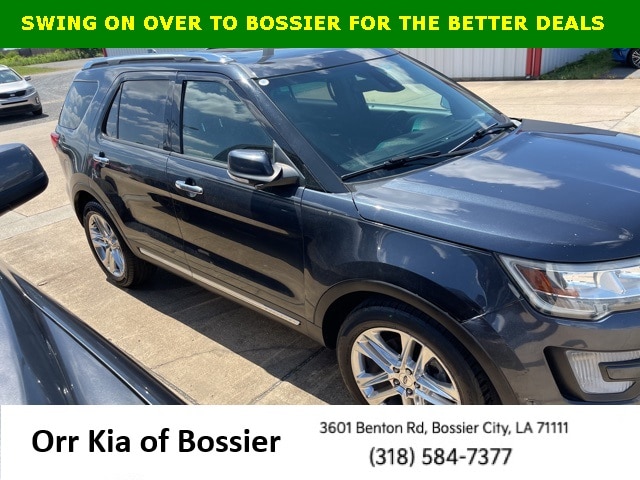 Used 2017 Ford Explorer Limited with VIN 1FM5K7FH1HGA07799 for sale in Bossier City, LA