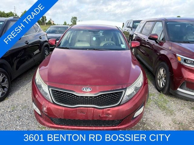 Used 2015 Kia Optima LX with VIN 5XXGM4A74FG392333 for sale in Bossier City, LA