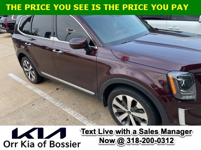 Used 2021 Kia Telluride S with VIN 5XYP64HC5MG129337 for sale in Bossier City, LA