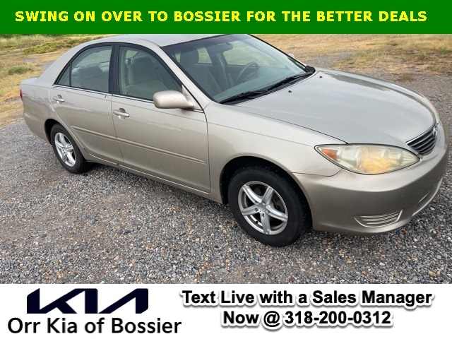 Used 2005 Toyota Camry LE with VIN 4T1BE32K65U075128 for sale in Bossier City, LA