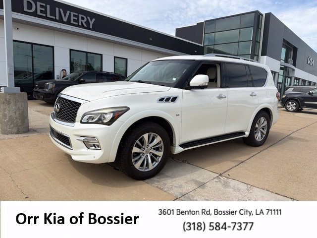 Used 2017 INFINITI QX80 Base with VIN JN8AZ2NF2H9643111 for sale in Bossier City, LA