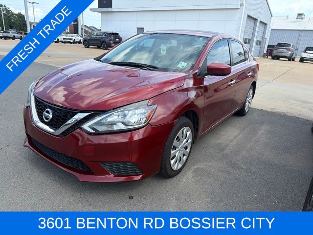 Used 2017 Nissan Sentra SV with VIN 3N1AB7AP1HL658849 for sale in Bossier City, LA