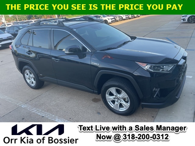 Used 2020 Toyota RAV4 XLE with VIN 2T3RWRFV7LW073699 for sale in Bossier City, LA