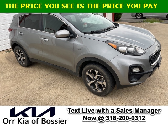 Used 2020 Kia Sportage LX with VIN KNDPMCAC2L7637626 for sale in Bossier City, LA