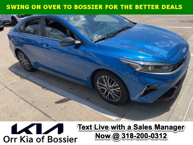 Certified 2023 Kia Forte GT-Line with VIN 3KPF54AD3PE594170 for sale in Bossier City, LA