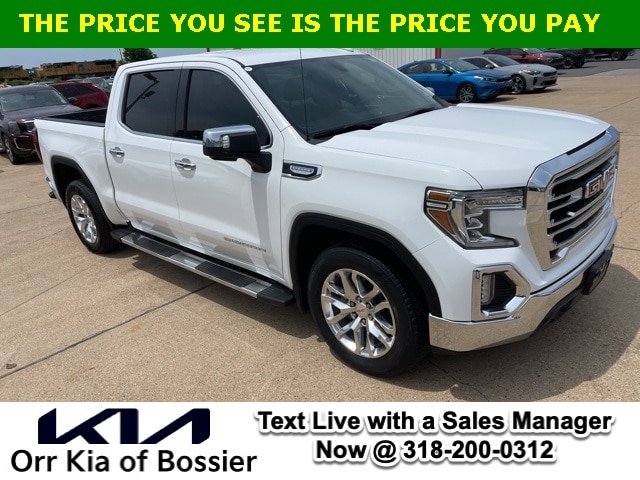 Used 2020 GMC Sierra 1500 SLT with VIN 3GTP8DED4LG388621 for sale in Bossier City, LA