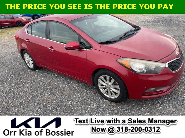 Used 2015 Kia Forte EX with VIN KNAFX4A83F5322514 for sale in Bossier City, LA