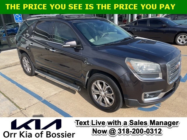 Used 2013 GMC Acadia SLT2 with VIN 1GKKRSKDXDJ190999 for sale in Bossier City, LA