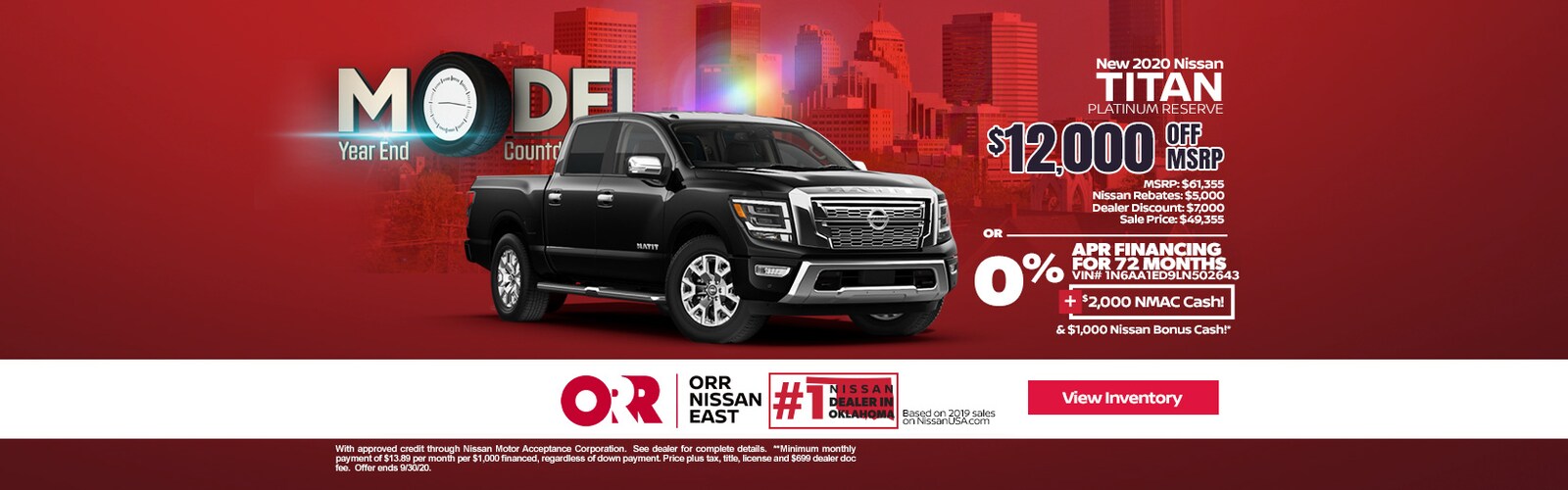 Orr Nissan East | New Nissan Dealership in Del City, OK