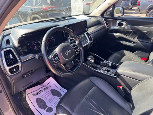Used 2021 Kia Sorento SX with VIN 5XYRK4LF0MG062605 for sale in Kilgore, TX