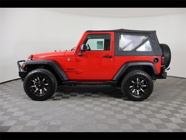 Used 2017 Jeep Wrangler Sport S with VIN 1C4GJWAG6HL753536 for sale in Kilgore, TX