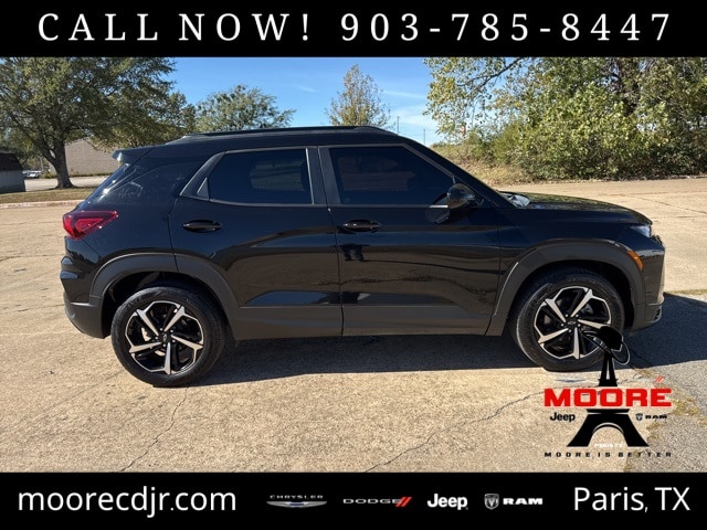 Used 2022 Chevrolet Trailblazer RS with VIN KL79MTSL8NB067295 for sale in Kilgore, TX