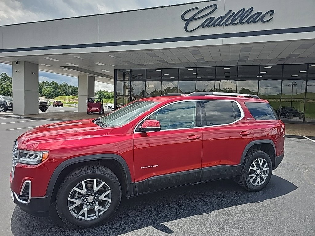 Used 2023 GMC Acadia SLT with VIN 1GKKNML4XPZ162972 for sale in Hot Springs, AR