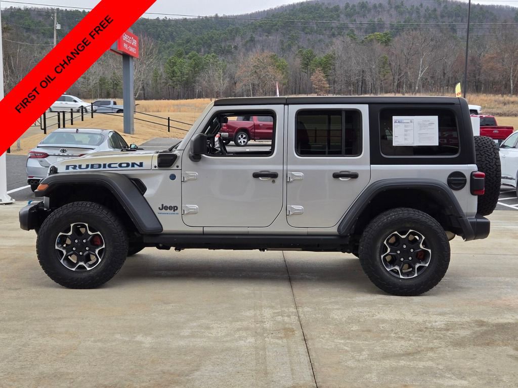 Used 2023 Jeep Wrangler 4xe Rubicon 4XE with VIN 1C4JJXR64PW696435 for sale in Hot Springs, AR