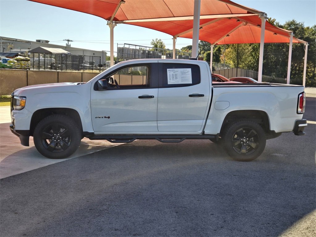 Used 2021 GMC Canyon AT4 with VIN 1GTG6FEN4M1205051 for sale in Little Rock