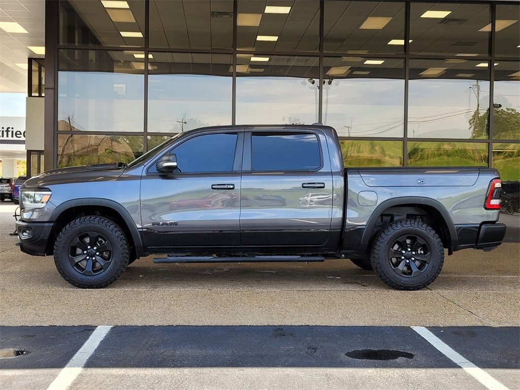 Used 2021 RAM Ram 1500 Pickup Rebel with VIN 1C6SRFLM0MN722617 for sale in Little Rock