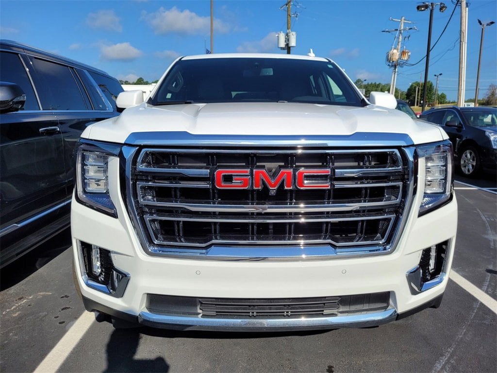 Used 2022 GMC Yukon SLT with VIN 1GKS1BKD1NR222247 for sale in Hot Springs, AR