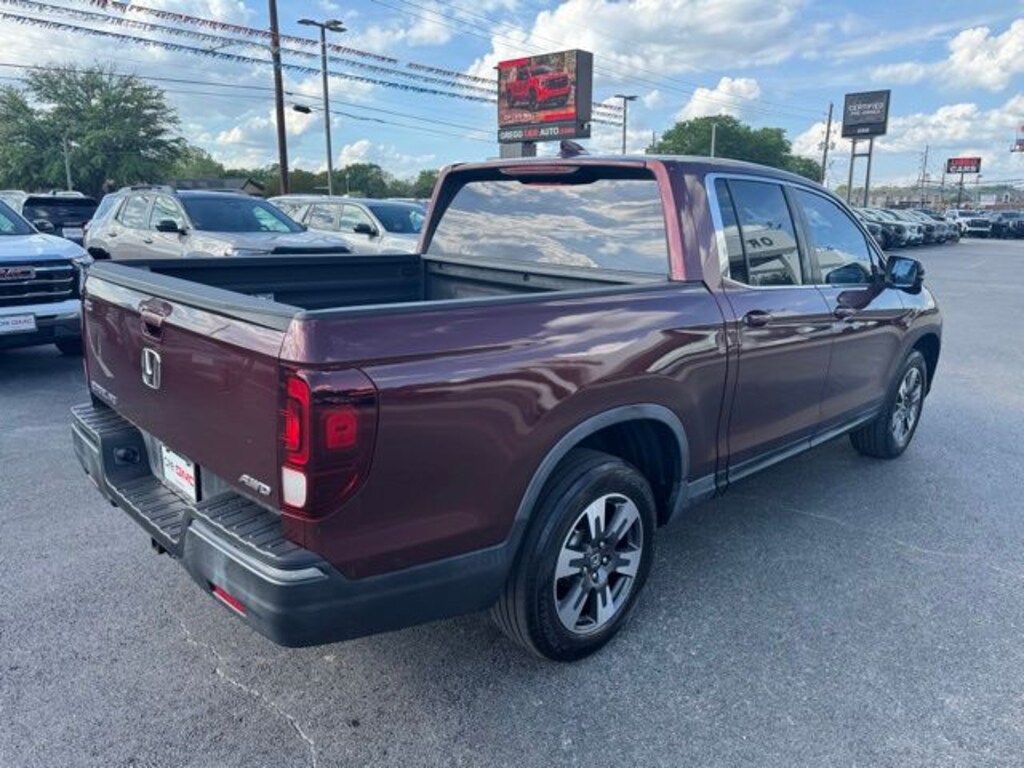 Used 2017 Honda Ridgeline RTL-T Truck