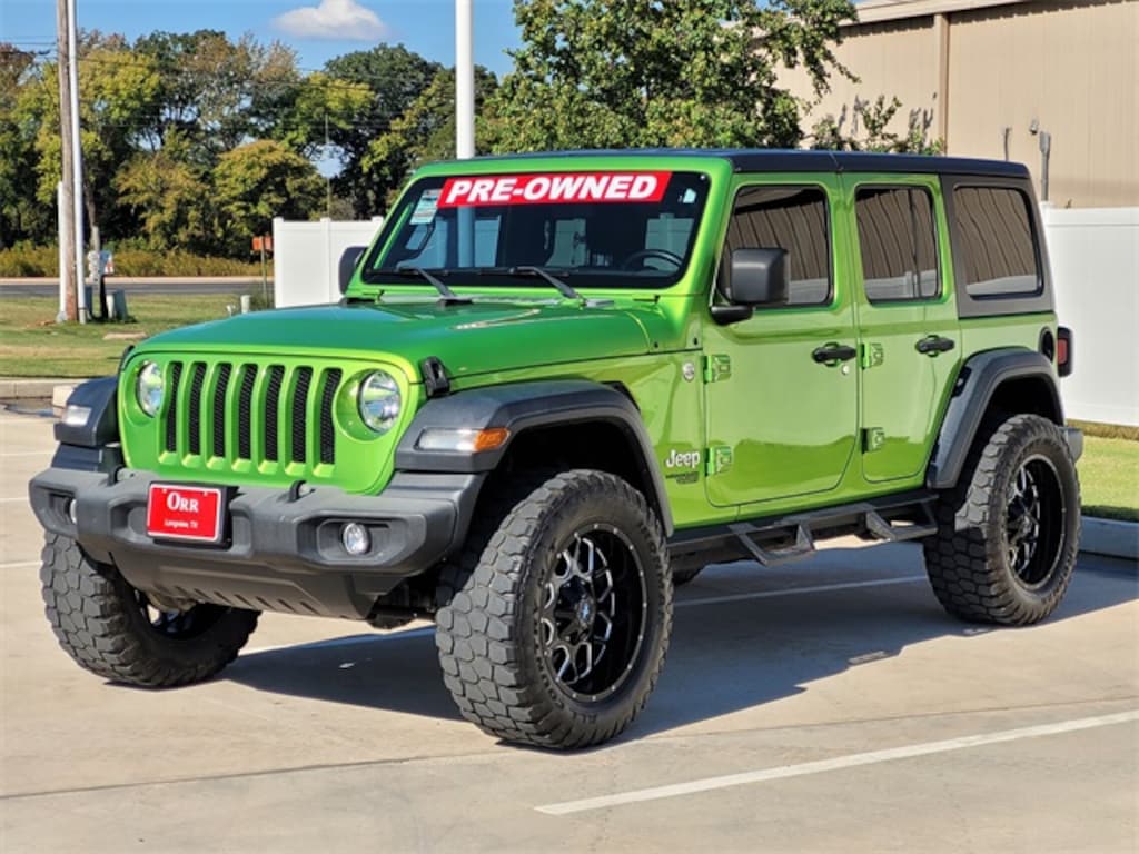 Used 2018 Jeep Wrangler Unlimited Sport S SUV