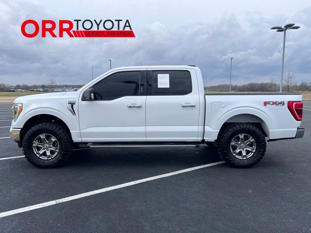 Used 2021 Ford F-150 XLT with VIN 1FTFW1E52MKE52030 for sale in Little Rock
