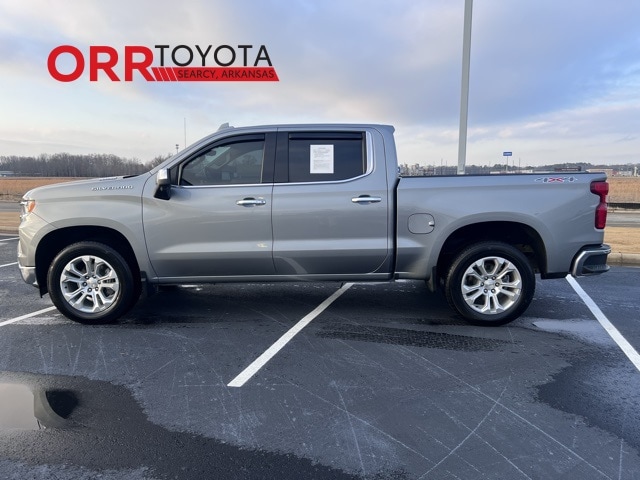 Used 2023 Chevrolet Silverado 1500 LTZ with VIN 1GCUDGE83PZ245698 for sale in Little Rock