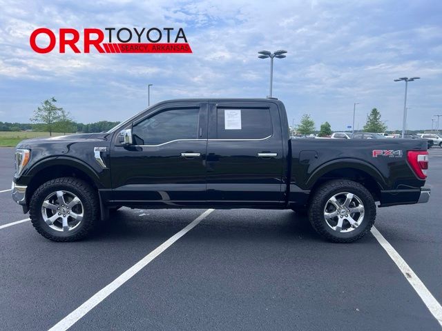 Used 2021 Ford F-150 Lariat with VIN 1FTFW1E8XMKD89270 for sale in Little Rock