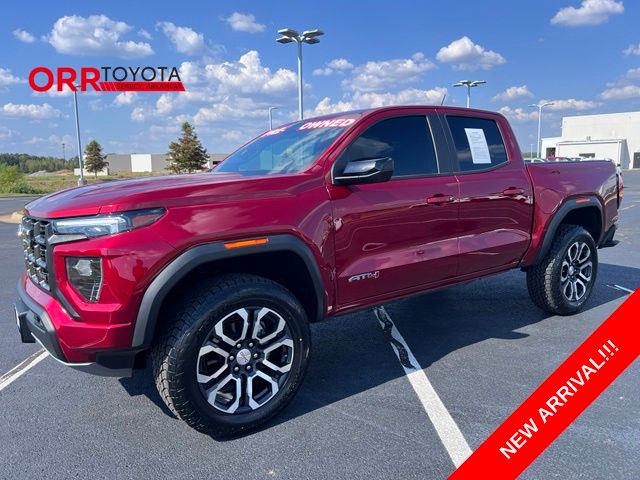Used 2023 GMC Canyon AT4 with VIN 1GTP6DEK6P1179003 for sale in Little Rock