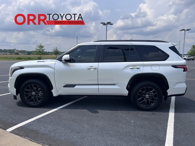 Used 2024 Toyota Sequoia Platinum with VIN 7SVAAABA5RX027699 for sale in Searcy, AR