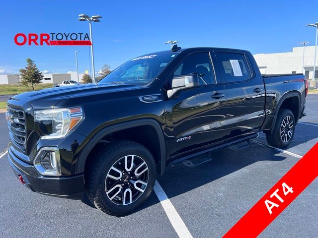 Used 2021 GMC Sierra 1500 AT4 with VIN 3GTP9EED8MG479721 for sale in Little Rock