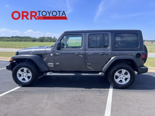 Used 2018 Jeep All-New Wrangler Unlimited Sport S with VIN 1C4HJXDG1JW296001 for sale in Searcy, AR